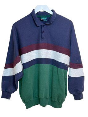 Vintage Claybrooke Sport Colorblock Sweatshirt L